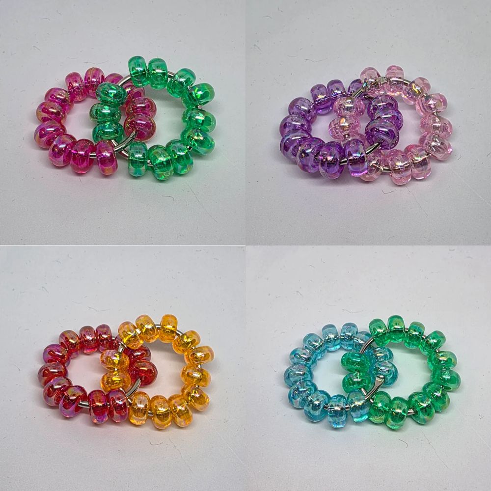 Regular Duo Iridescent Oval